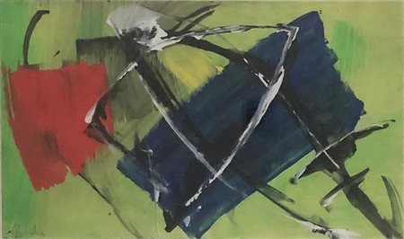 GERARD ERNEST SCHNEIDER, Senza titolo, Tecnica mista su carta Anno 1979 Dim....