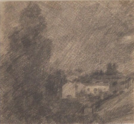 GIORGIO MORANDI, Senza titolo, Matita su carta Anno 1922/26 Dim. 16x16 Opera...