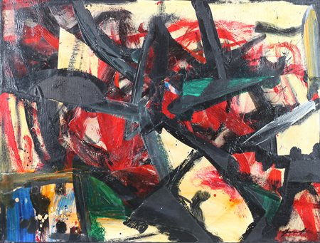 PIERLUIGI DE LUTTI, Mille colori, Olio su tela Anno 2010 Dim. 60x80 Opera...