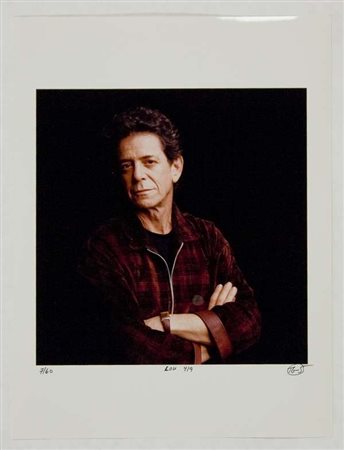 Timothy Greenfield-Sanders Lou 4/9 fotografia, es. 7/60 cm. 40x30 Firma in...