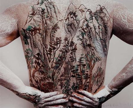 Huang Yan Chinese shan-shui Tattoo 5 (second Set) – 1999 foto,es. 12/12 cm....