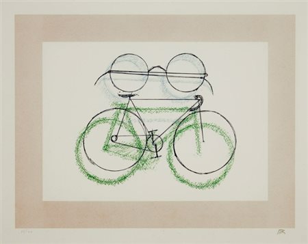 Man Ray Senza titolo litografia,es. 88/100 cm. 39x51 l'inciso - cm. 50x70...