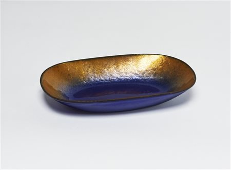 DE POLI PAOLO (1905 - 1996) Svuota tasche in rame smaltato, per Smalti De...