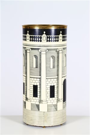 FORNASETTI PIERO (1913 - 1988) Portaombrelli anni 50. -. Cm 26,00 x 57,00 x...