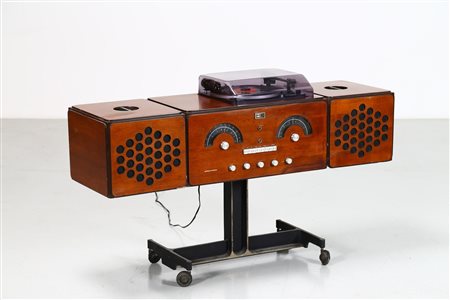 ACHILLE & PIERGIACOMO CASTIGLIONI (1918 - 2002) Radio stereo giradischi, Mod....