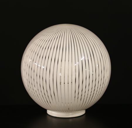 VENINI Lampada da tavolo. -. Cm 30,00 x 30,00 x 30,00. Vetro tessuto e...