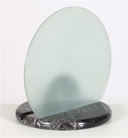 GECCHELIN BRUNO (n. 1939) Lampada da tavolo, mod. Gong per Schipper anni 70....