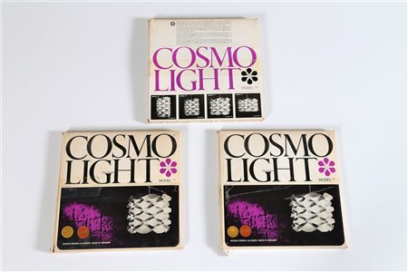PREBEN JACOBSEN Tre lampade da soffitto Cosmo Light mod. 7 . -. Cm 31,00 x...