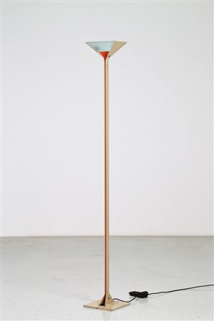 SCARPA TOBIA (n. 1935) Lampada da terra, mod. Papillona per Flos. -. Cm 25,00...