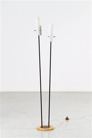 ARREDO LUCE Attrib. Lampada da terra anni 50. -. Cm 25,00 x 160,00 x 25,00....