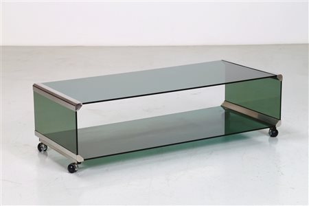 GALLOTTI E RADICE Tavolino da salotto. -. Cm 129,00 x 38,00 x 54,00. Metallo...
