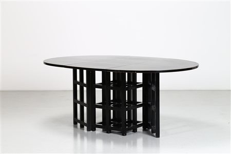 MACKINTOSH CHARLES RENNIE Tavolo ovale, mod. DS1, per Cassina. -. Cm 176,00 x...