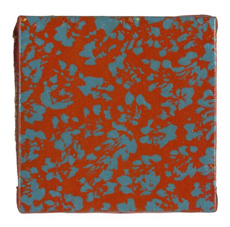 RADOMIR DAMNJANOVIC DAMNJAN (1935) Quadro 2002 Acrilico su tela 14 x 14 cm...