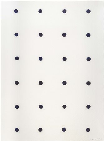 RADOMIR DAMNJANOVIC DAMNJAN (1935) Plava - Blu 2003 Acrilici su carta cotone...