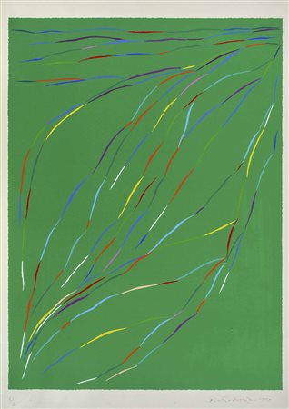 PIERO DORAZIO (1927 - 2005) Senza titolo 1997 Serigrafia a colori, es. R/2,...
