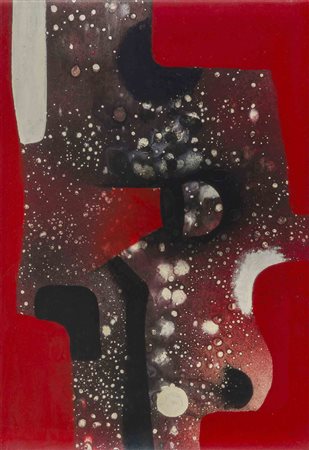 ALVARO MONNINI (1922 - 1987) Osservazione 1972 Olio su tela 50 x 35 cm...