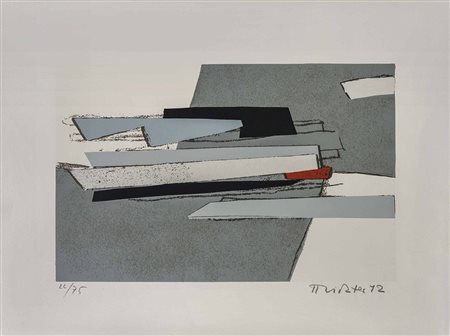 HANS RICHTER (1888 - 1976) Fabia n. IV 1972 Litografia, es. 22/75, Edizioni...