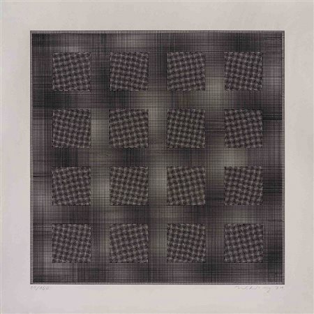 LUDWIG WILDING (1927 - 2010) Senza titolo 1971 Serigrafia, es. 11/100 59,8 x...