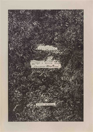 SANDRO MARTINI (1941) Rosaspina 1972 Libro d'artista entro custodia della...
