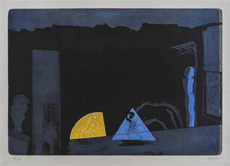 GASTON ORELLANA (1933) Bronx II 2003 Acquaforte e acquatinta su carta...