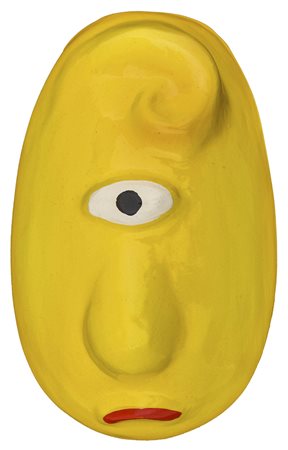 GIANNI CELLA (1953) Caos primigenio 2012 Scultura in vetroresina 26 x 16,5 x...