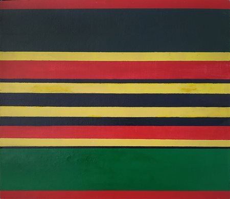 Mauro Reggiani, Studio del colore, 1978 Acrilico su cartone telato, 35x40 cm...