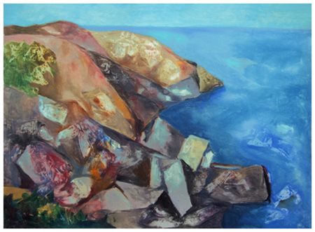 GINO FIORINI Livorno 1920 – Livorno 2005 Senza titolo Olio su tavola 35 x 50....