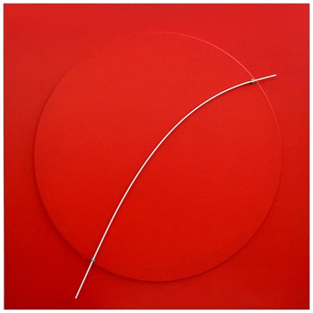 BRUNO BANI Cernusco Sul Naviglio 1964 Moon red (Satellite R) 2017 Acrilico,...