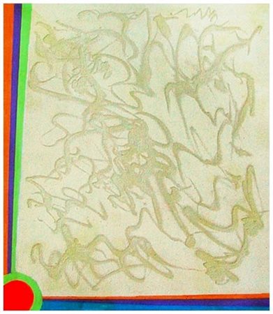 GIULIO TURCATO Mantova 1912 – Roma 1995 Alone 1976 Olio, sabbie e polveri...