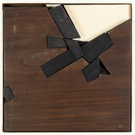 Ben Ormenese 1930 - 2013 3Kb - 1971 tecnica Assemblaggio di legni su tavola...