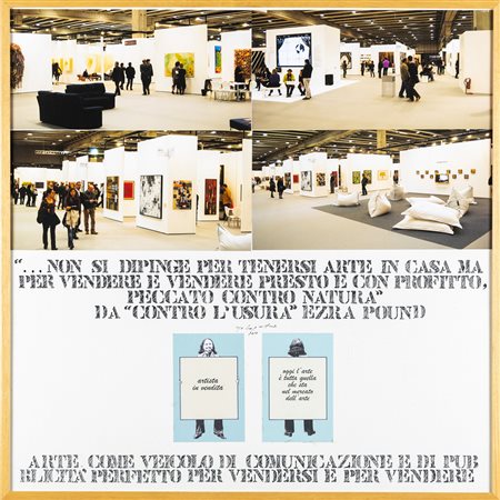 Ugo La Pietra 1938 Senza titolo - 2010 tecnica Inchiostro e collage di...