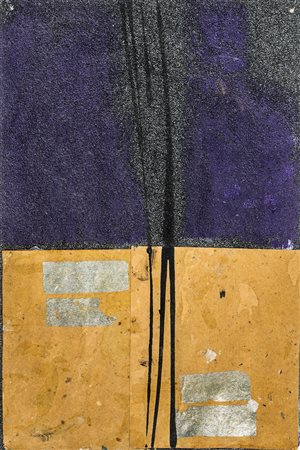 Luciano Bartolini 1948 - 1994 Senza titolo tecnica Tecnica mista e collage su...