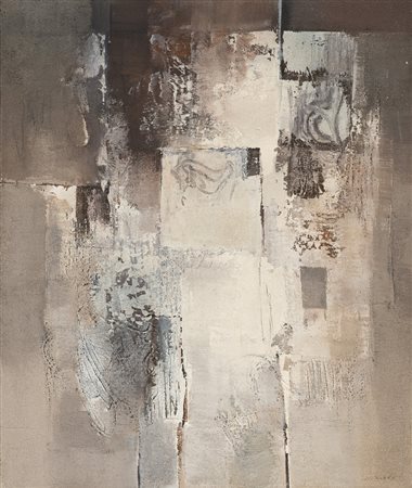 Mario Bionda 1913 - 1985 Parete - 1978 tecnica Olio e sabbia su tela...