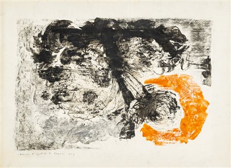 Bruna Gasparini 1917 - 1998 Momenti d’agosto 112 B - 1958 tecnica Tecnica...