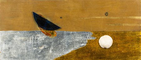 Arturo Vermi 1928 - 1988 Senza titolo tecnica Tecnica mista e collage di...