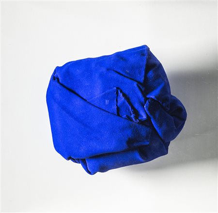 Cesare Berlingeri 1948 Oltremare 8 - 2007 tecnica Acrilico e pigmento su tela...