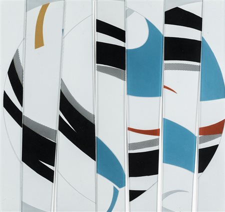 Sara Campesan 1924 Scomposizione irregolare - 1986 tecnica Tecnica mista su...