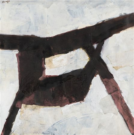 Susumu Shingu 1937 Senza titolo tecnica Tecnica mista e collage su carta...