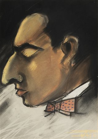 Tato 1896 - 1974 Autoritratto - anni ’30 tecnica Pastelli su carta Dimensioni...