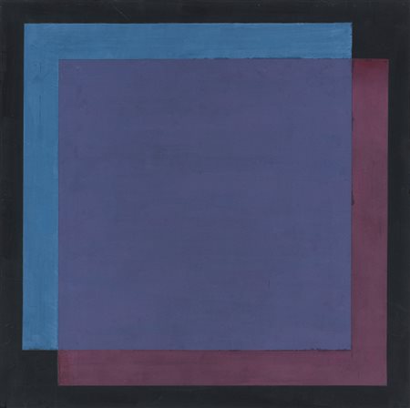 Mario Ballocco 1913 - 2008 Reversibilità cromatica - 1973-77 tecnica Tempera...