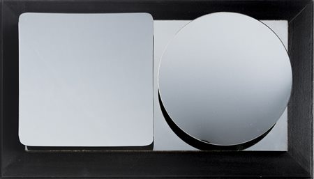 Adolf Luther 1912 - 1990 Licht und Materie Spiegelobject - 1965 tecnica...