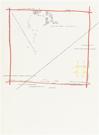 Vincenzo Accame 1932 - 1999 Senza titolo - 1979 tecnica Inchiostro e...