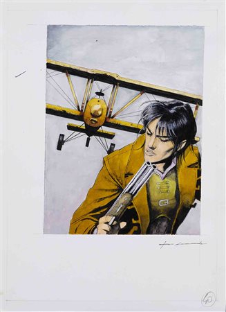 CORRADO ROI (1958) Brendon Copertina n° 40 'L'uomo del deserto' 2004 Tecnica...