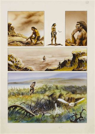 MARCO TORRICELLI (1957) Zodiaco Tecnica mista su carta 40 x 28 cm Titolo al...