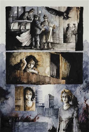 DANIELE SERRA (1977) The most beautiful suicide, pag. 4 2018 Tecnica mista su...