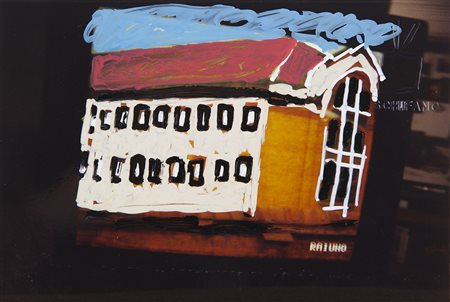 Mario Schifano Homs 1934 – Roma 1998 Fotografia tecnica mista Polaroid cm...