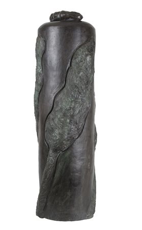 Mimmo Germanà Catania 1944 - Busto Arsizio 1992 "Figure" scultura in bronzo...