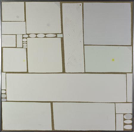 COHEN BERNARD (n. 1933) Connection IV. 1972. Acrilico su tela. Cm 91,00 x...