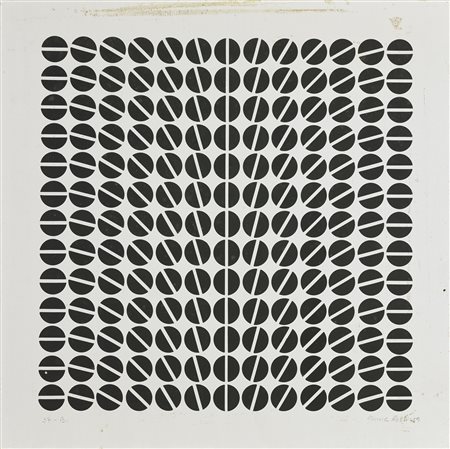 ROSSI HORACIO GARCIA (n. 1929) 37-B. 1959. Tecnica mista su cartone. Cm 36,00...