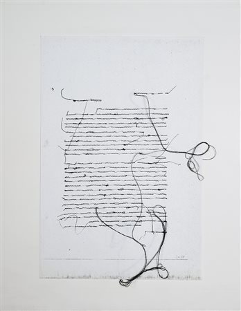 LAI MARIA (1919 - 2013) Senza titolo. 1978. Tecnica mista su carta. Cm 20,00...